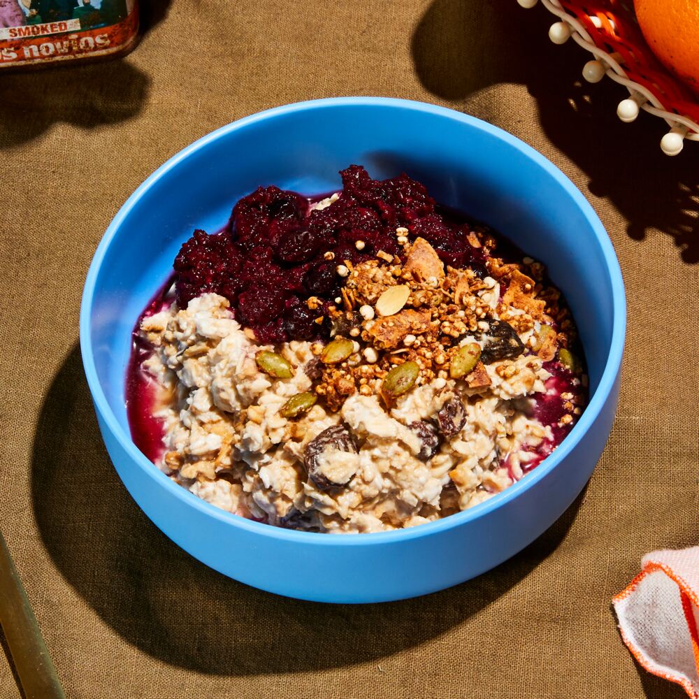 Creamy Berry Bircher Bowl