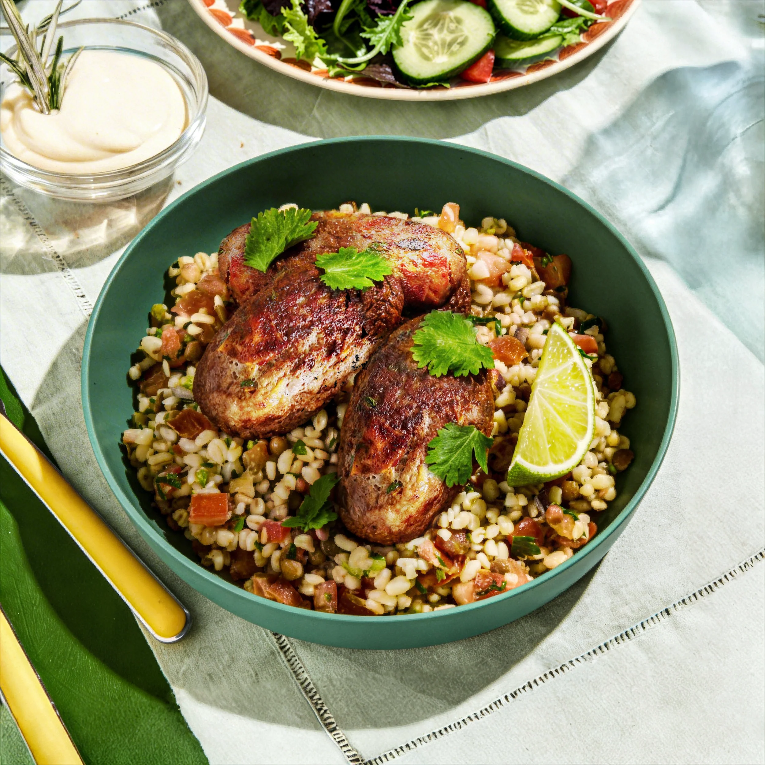Mushroom Kofta & Ancient Grain Tabouli